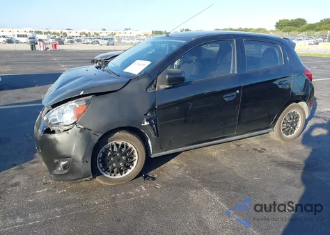 2014 Mitsubishi Mirage De z USA, uszkodzony, nr VIN ML32A3HJ1EH009533